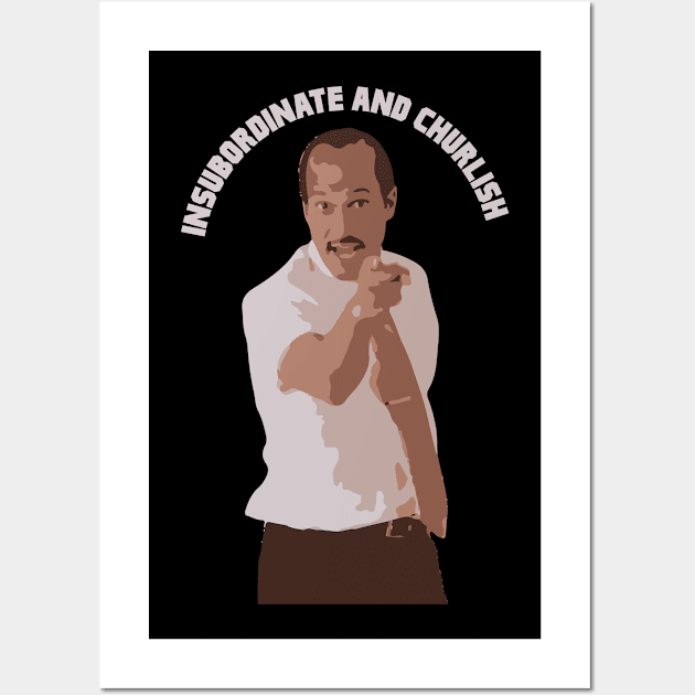 Key and Peele Substitute Teacher Sketch T-shirt Wall Art by mymainmandeebo